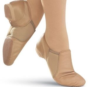 Balera B80 Leather Caramel slip on Jazz Dance Shoes Women's Size 9.5🌴